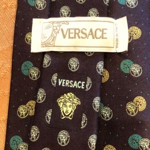 Versace silk tie